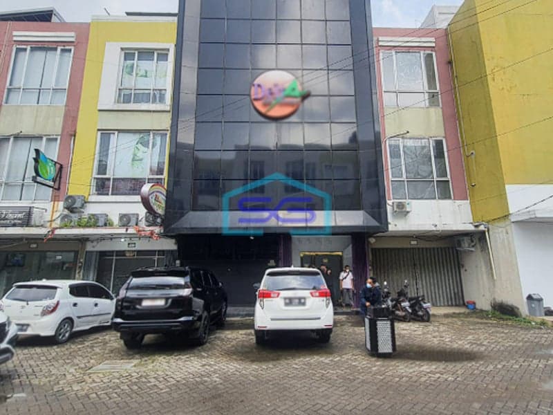 Dijual 4 unit Ruko 4 Lantai di Jalan M Isa Palembang Luas Bangunan 896m2