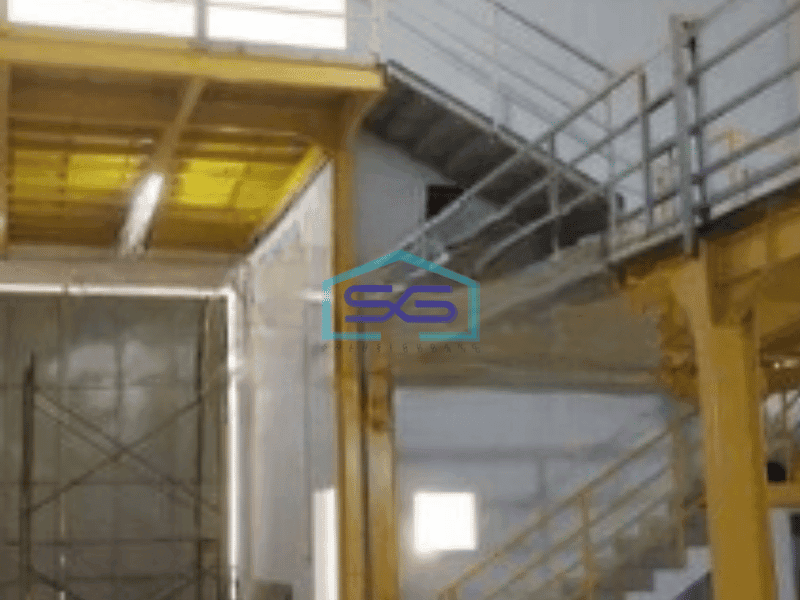 Disewakan Gudang Luas Bangunan 464 m² Ada Kantor di Batu Ceper Tangerang