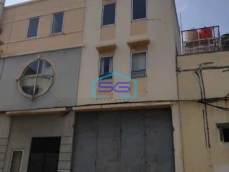 Dijual Gudang Ada Kantor Luas Bangunan  252 m²  di Jakarta Utara