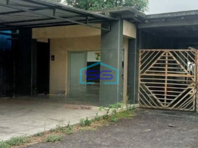 Disewakan Gudang Akses Container Luas Tanah  1100 m² Lokasi Strategis di Bantul Yogyakarta