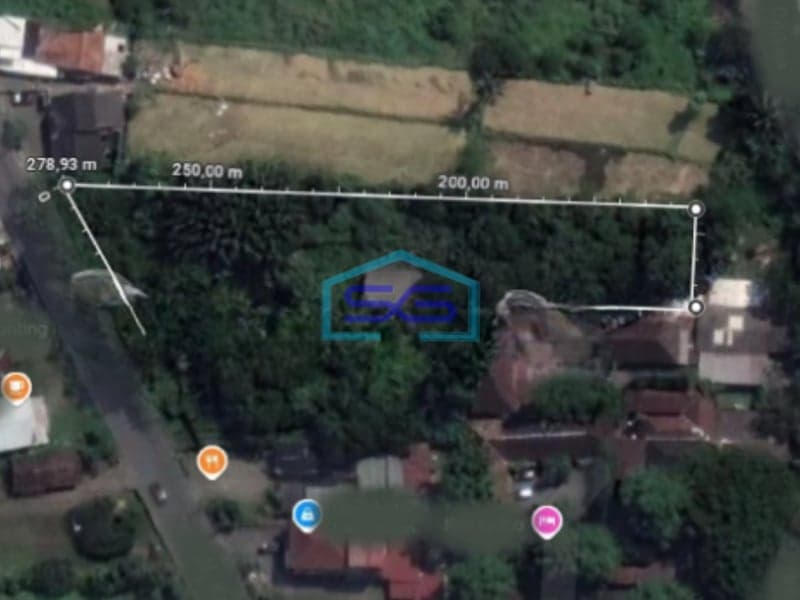 Dijual Tanah Di Jakal kM 15 Ngemplak SLeman Jogja Luas Tanah 2540 m²