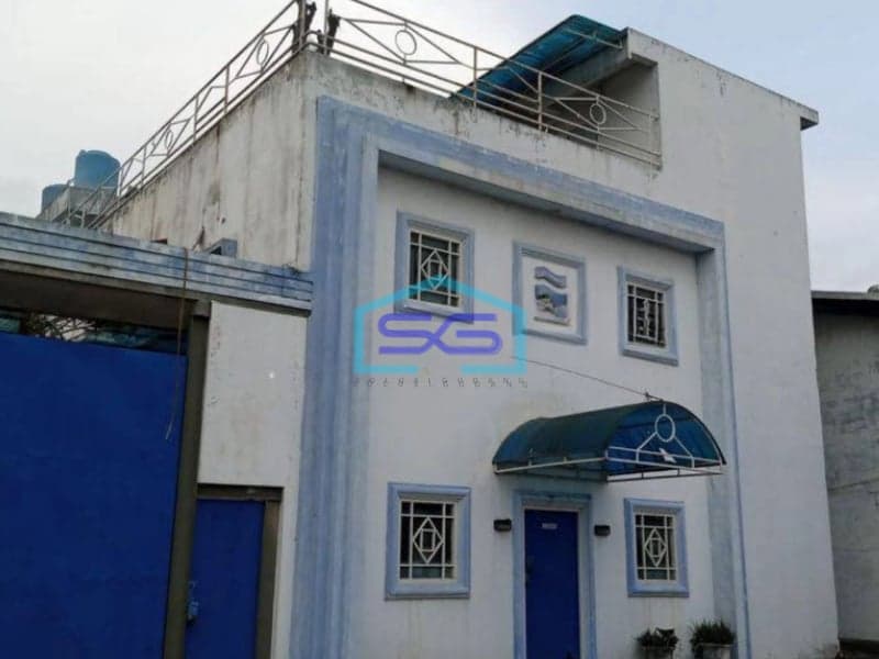 Dijual Pabrik Di Pasar Kemis Tangerang Dapat Akses Kontainer 40 Feet LT 1625m2