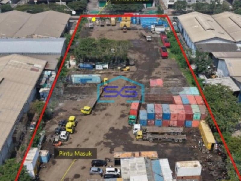Dijual Tanah Industri di Dalam Kawasan di Marunda Jakarta Utara Luas 9893m2