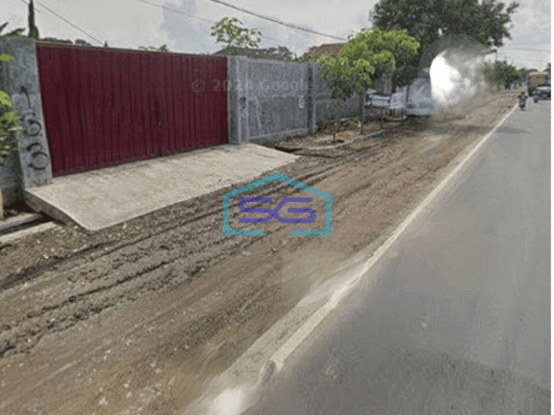 Dijual Tanah Nol Jalan Utama di Kediri Lokasi Strategis Cocok Untuk Gudang LT 3828m2