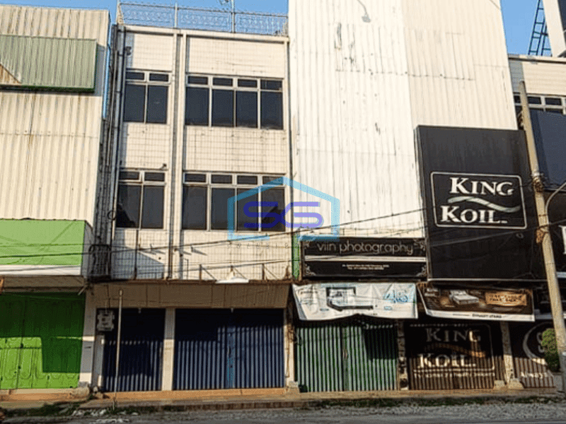 Disewakan Ruko Lantai, Lokasi di Jl. Kol. Atmo Pusat Kota Palembang LB 200m2