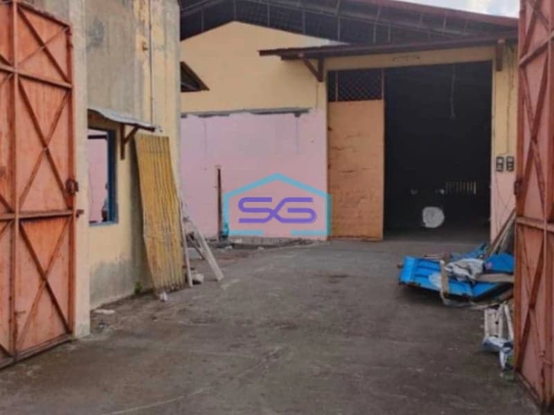 Disewakan Gudang Zona Industri  Strategis Grogol Sukoharjo Jawa Tengah Luas Bangunan 2500m2