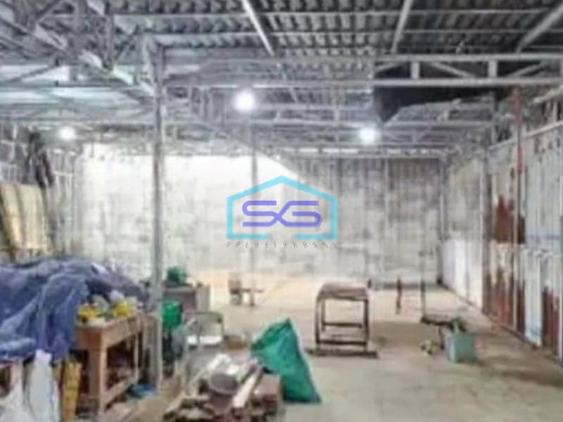 Disewakan Gudang Workshop di Pinang dekat Alam Sutera Luas Tanah 250 m²