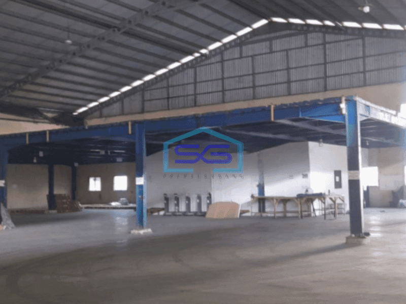 Disewakan Gudang Ada Kantor dan Bisa Akses Container 40 Feet di Cikupa Tangerang