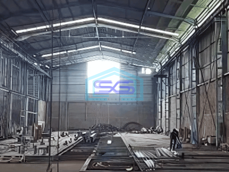 Dijual Atau Take Over Pabrik Aktif Konstruksi Baja Serang Banten