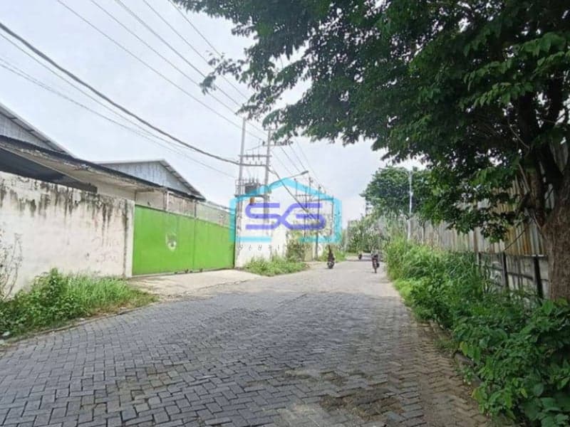 Dijual Gudang Murah Siap Pakai Akses Kontainer di Mayjend Sungkono Gresik LT 3110m2