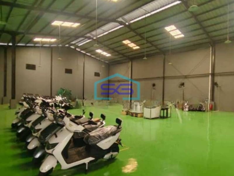 Disewakan Gudang Akses Container 40 Feet Luas Tanah  800 m² Lokasi di Tangerang