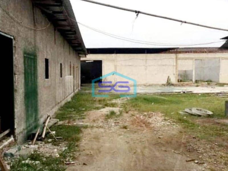 Dijual Tanah Bangunan Ex Pabrik Di Teluk Naga Tanggerang LT 4000m2
