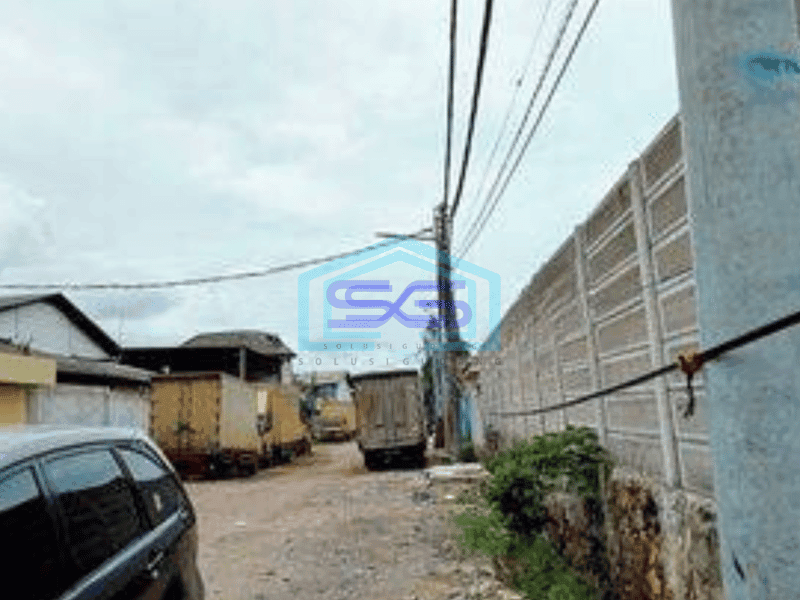 Dijual Tanah Kavling siap bangun untuk gudang di Kawasan industri Pasar Kemis Tangerang