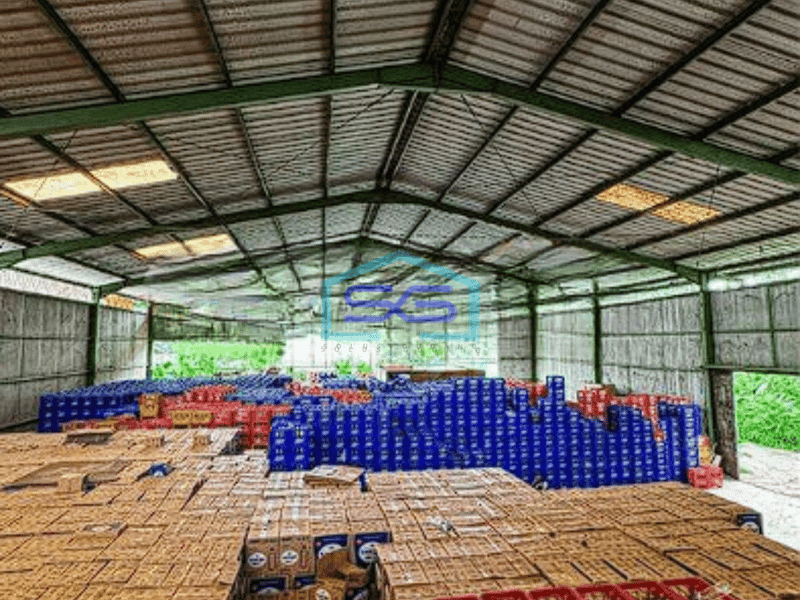 Dijual Gudang di Dalam Kawasan Pergudangan Depok LT 2000m2