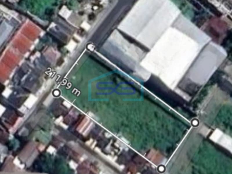 Disewakan Tanah Pekarangan Luas Cocok Untuk Kantor Kricak Tegalrejo Yogyakarta LT 2464m2