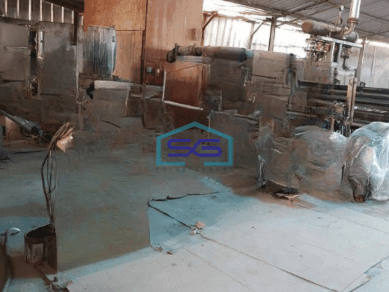 Dijual Gudang Bangunan Rapih Luas Bangunan  900 m² di Kapuk Kamal Jakarta Barat