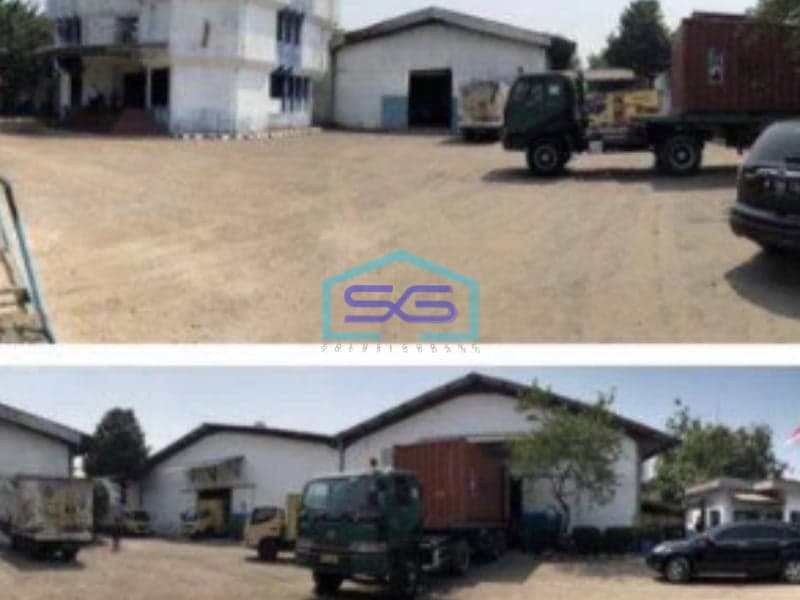 Disewakan Pabrik Gudang Tangerang Kota Luas Tanah 2,2 hektar Strategis Dekat Jalan Tol