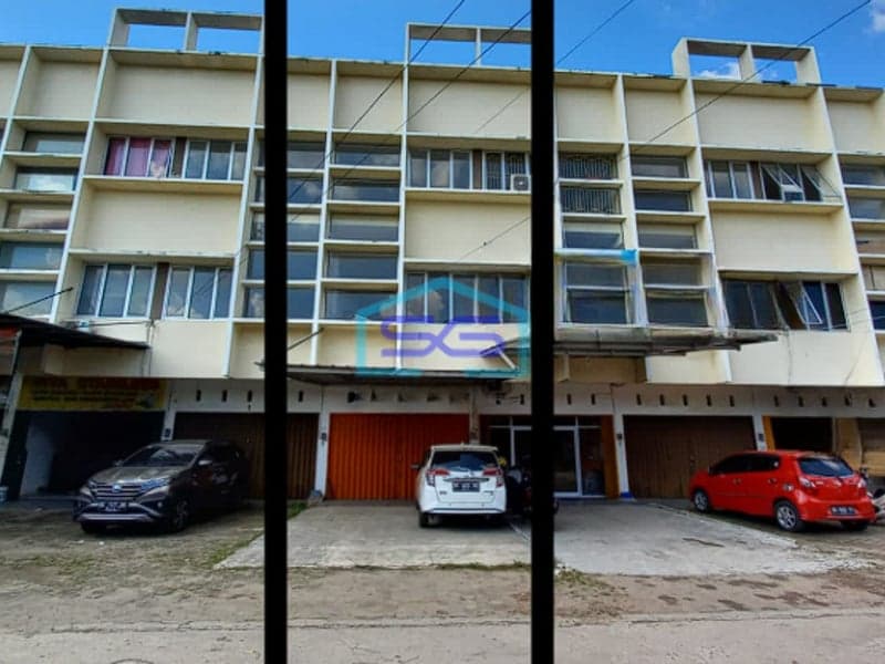 Disewakan 1 Unit Ruko 3 Lantai Siap Pakai di Jalan Siaran Palembang LT 140m2