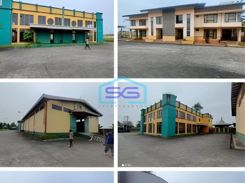 Dijual Murah Pabrik Luas Tanah  52077 m² Lokasi Bebas Banjir di Karawang