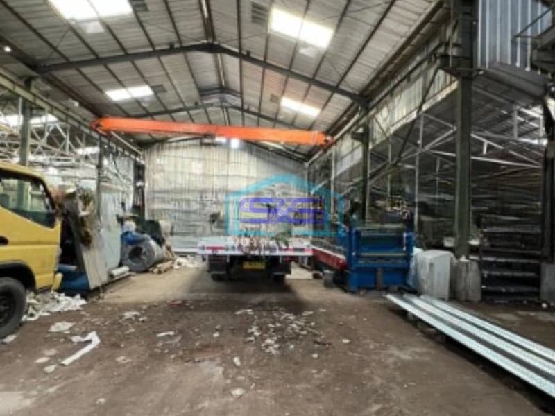 Dijual Gudang Lokasi Bebas Banjir di Tarumajaya Bekasi Luas Tanah  1468 m²