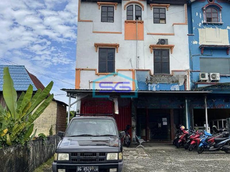 Dijual Ruko 2 Unit Halaman Luas Jalan Demang Lebar Daun Palembang Luas 180m2