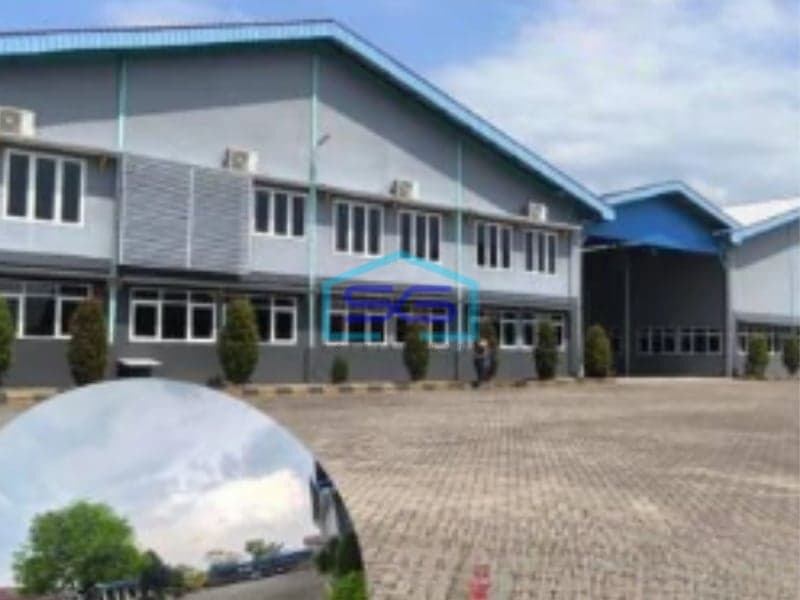 Dijual New Gress Pabrik / Gudang Kontainer 40 Feet Parkir Luas di Pandaan Pasuruan Jawa Timur LT 14000m2