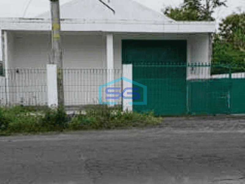 Disewakan Gudang Serbaguna Murah Area Kalasan Dekat Bandara Sleman Yogyakarta LT 550m2