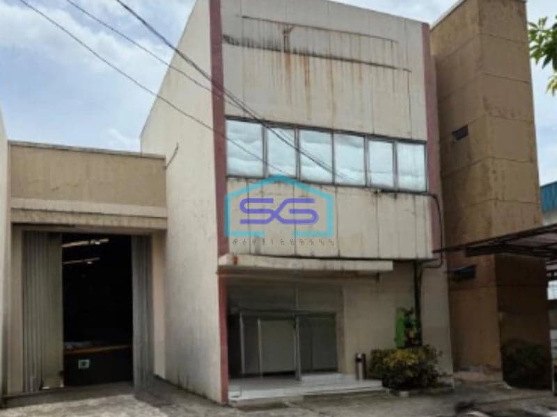 Dijual Gudang atau Pabrik di Bizpark Jababeka Bekasi Luas Tanah 642m2