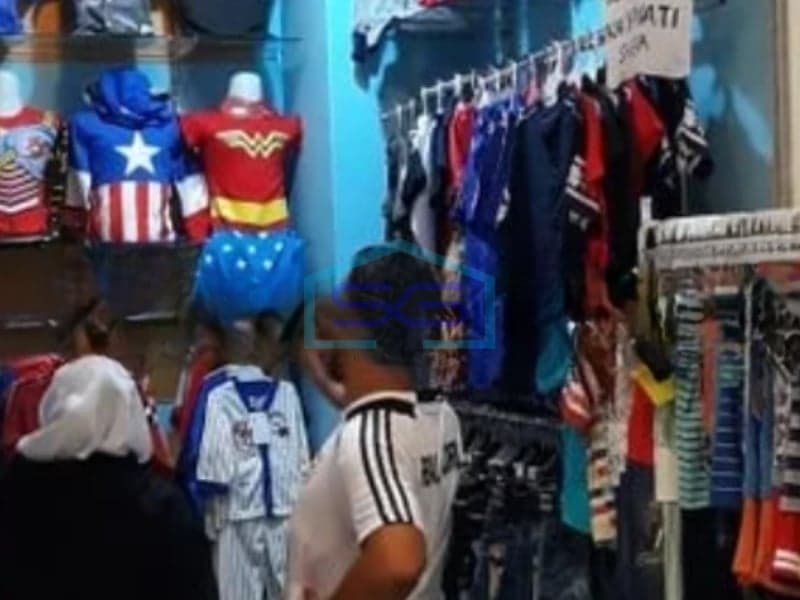 出售：位于唐人街购物中心 (Tangcity Mall) 的战略性繁忙商铺，坦格朗 (Tangerang)，土地面积 5 平方米