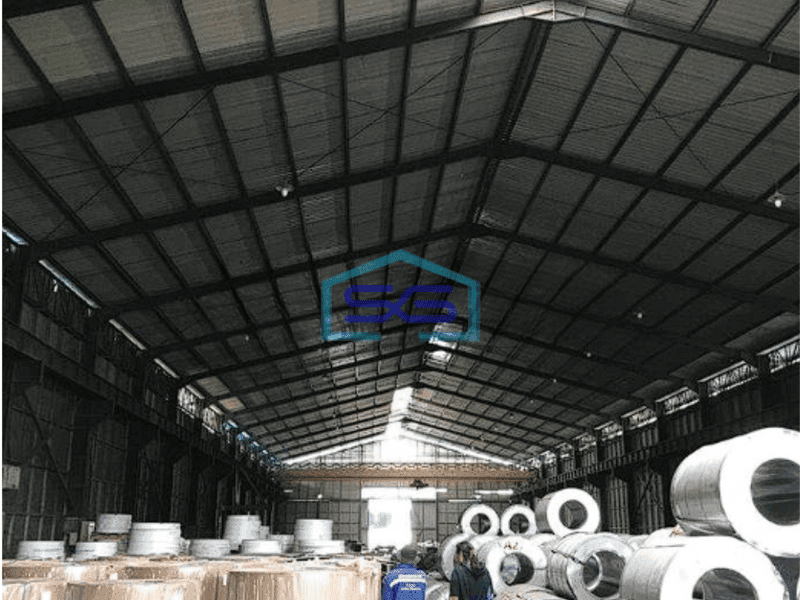 Dijual Segera Gudang Plus Kantor Siap Pakai Di Jurumudi Tangerang LT 13000m2