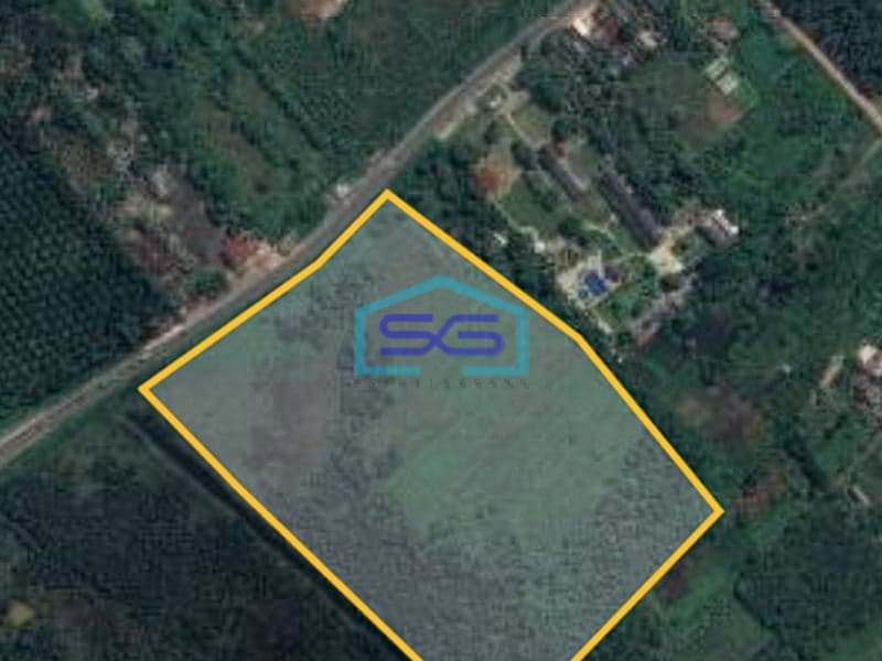 Dijual Tanah Luas 5,6 Ha di Pinggir Jalan Negara Palembang Indralaya