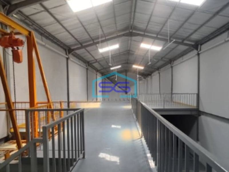 Disewakan Gudang 2 Lantai +kantor 4 Lantai Furnished Baru Ada Mezaine Full Furnish Ex Lift