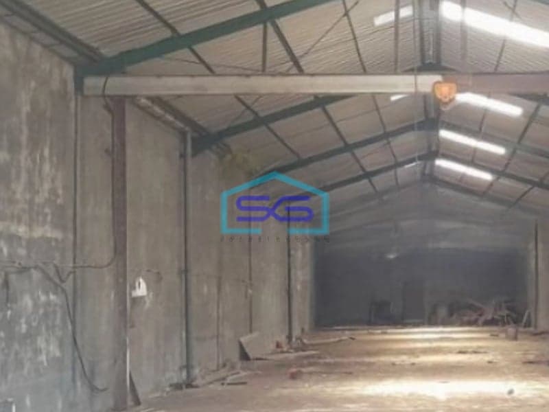 Dijual Gudang Luas Bangunan 500 m² Lokasi Bebas Banjir di Gresik