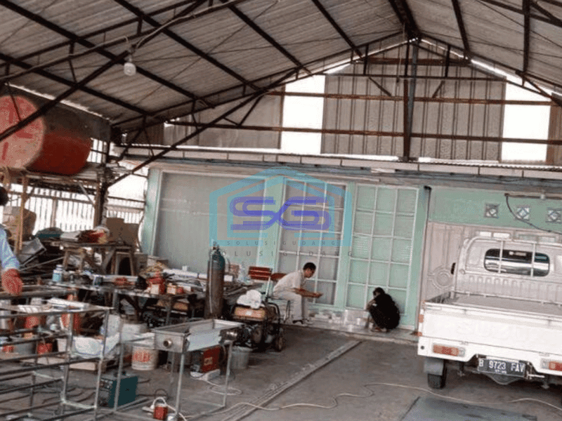 Dijual ex Bengkel bisa jadi Gudang di bekasi