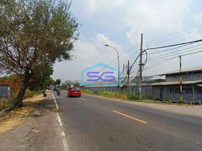 Dijual Tanah Strategis Cocok Untuk Pabrik Gudang Di Jl Raya Cerme Gresik LT 11000m2