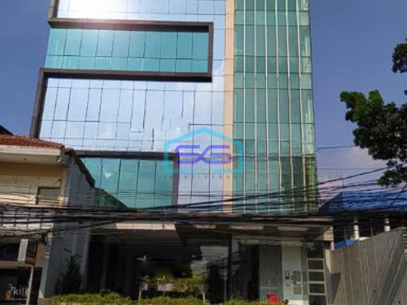 Dijual Gedung Baru Siap Pakai di Mampang Prapatan Jakarta Selatan LB 1787m2
