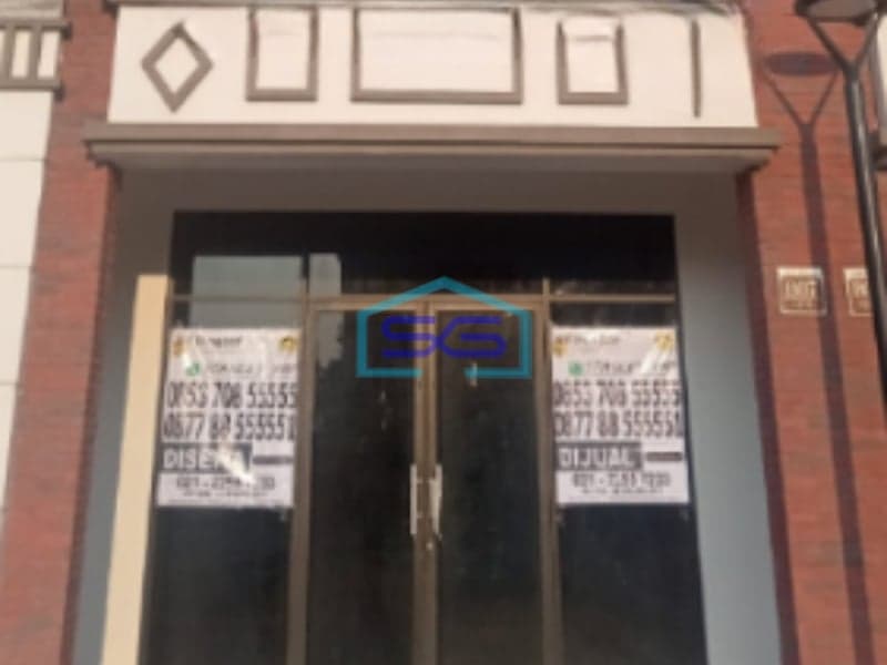 Disewakan  Ruko 3 Lantai Lokasi di Jakarta Utara Kondisi Bangunan Bagus