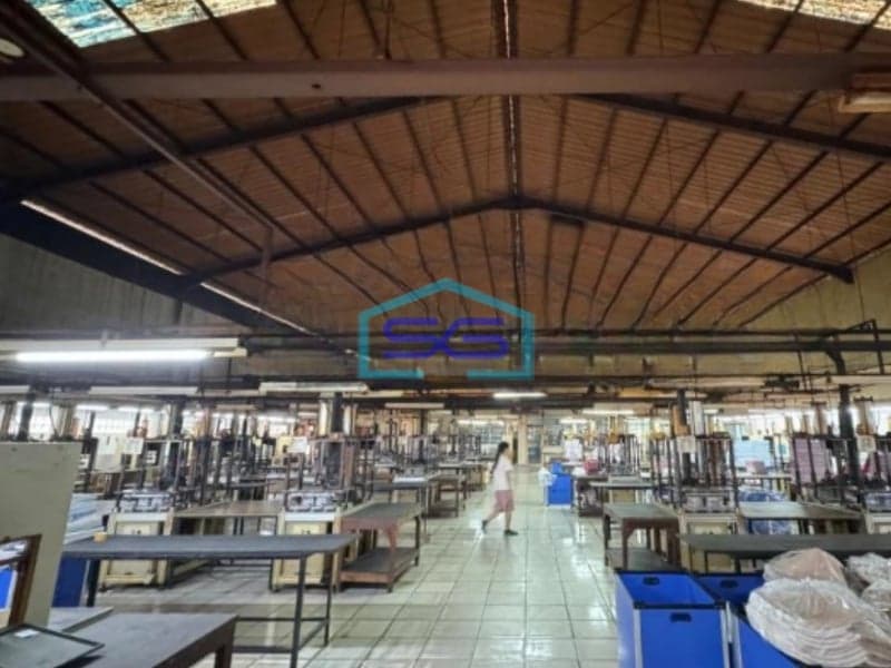 Dijual Gudang Luas Tanah  6300 m²  Lokasi Cikupa Tangerang