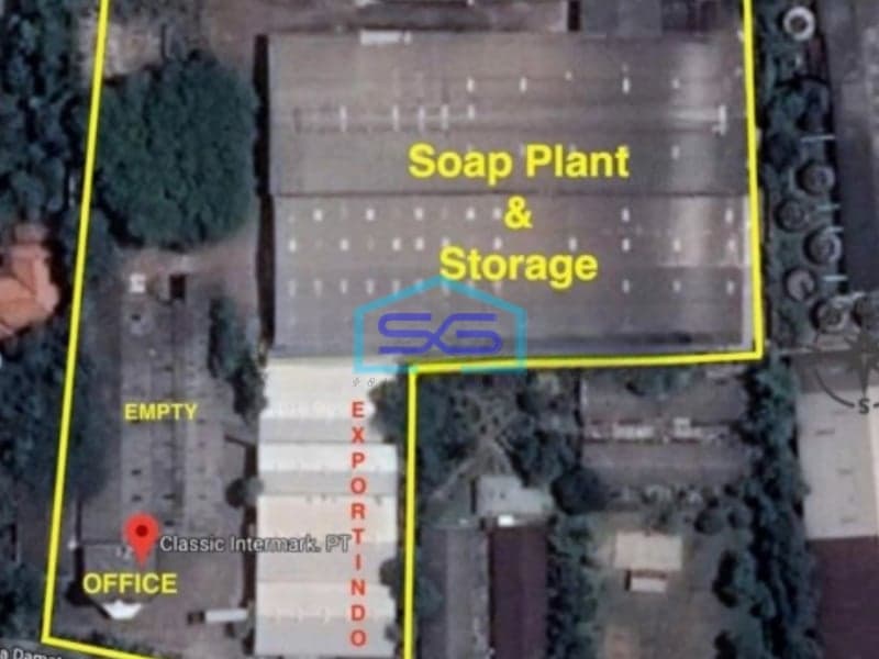 Disewakan Cepat Pabrik Luas Bangunan 12261m² Pabrik Siap Pakai Termurah di Cikokol Tangerang