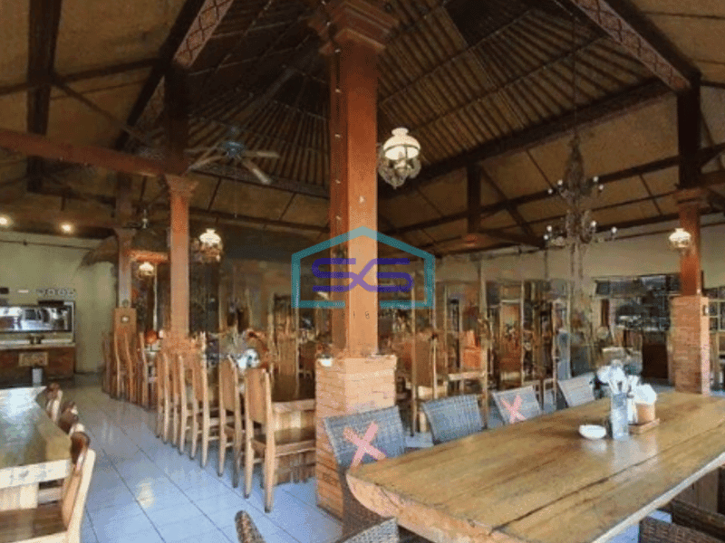 Disewakan Ruang Usaha Luas Bangunan  540 m² di Ubud Gianyar Bali