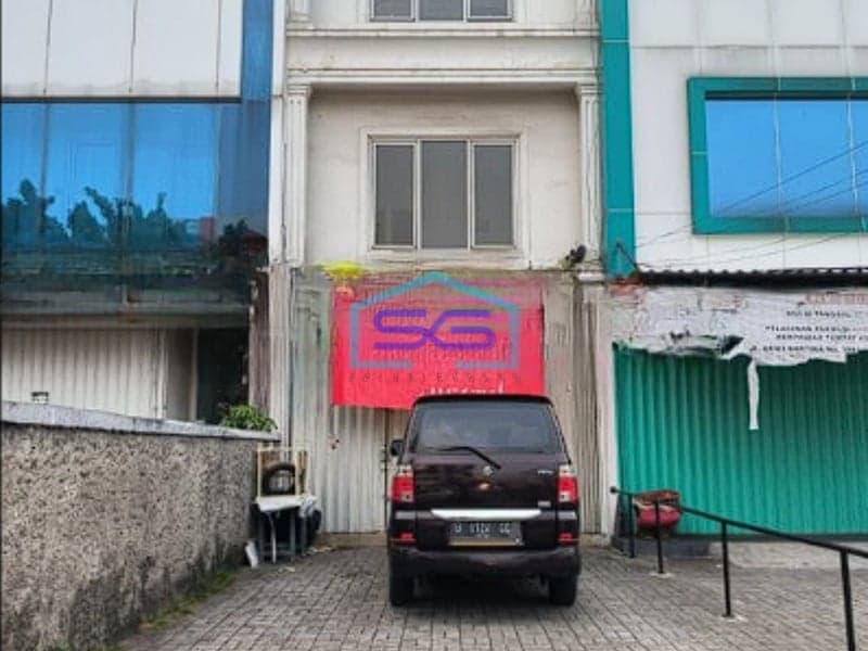 Disewakan Ruko Ex Bank di Cawang Jakarta Timur Luas Bangunan 240m2