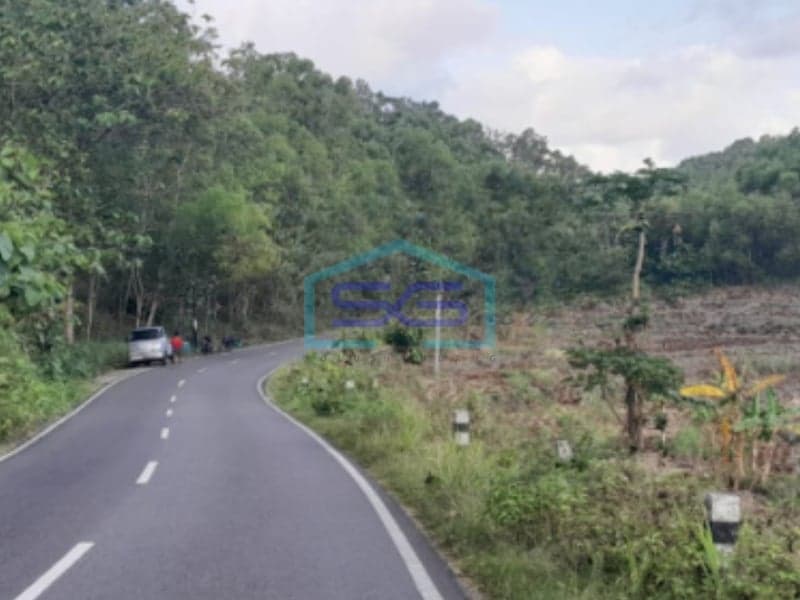 Land for Sale on Pantai Baron Street, Gunung Kidul 8,888 sqm
