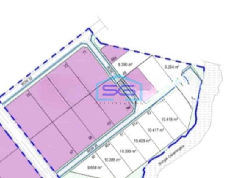 Dijual Tanah Industri Deltamas Cikarang Pusat, Bekasi Jawa Barat Luas Tanah  10409 m²