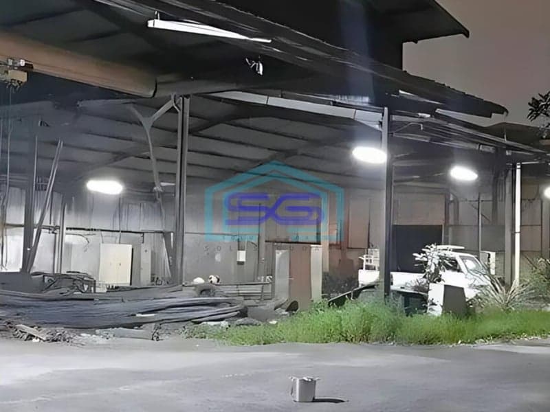 Dijual Tanah dan Bangunan Gudang Pinggir Jalan Raya Cipondoh Tangerang