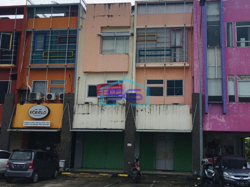 Disewakan 2 Unit Ruko di Komplek PTC Mall Palembang Luas Bangunan 423m2