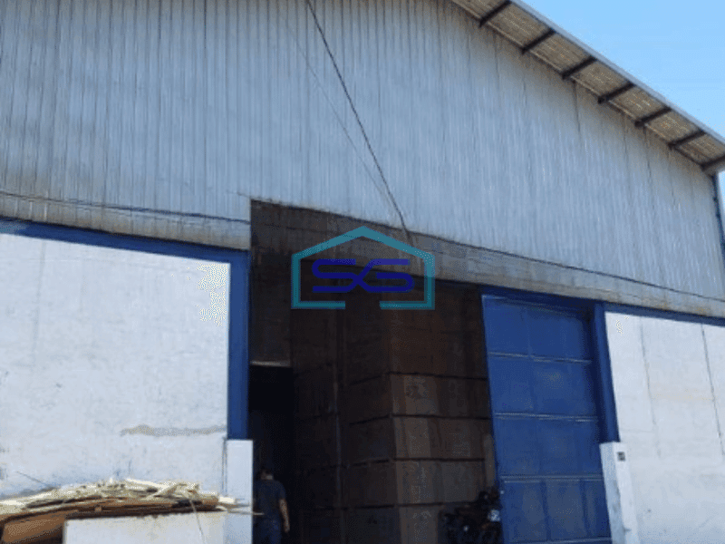 Dijual Gudang Luas Bangunan 1662 m² di Margomulyo Surabaya Akses Container 40 Feet