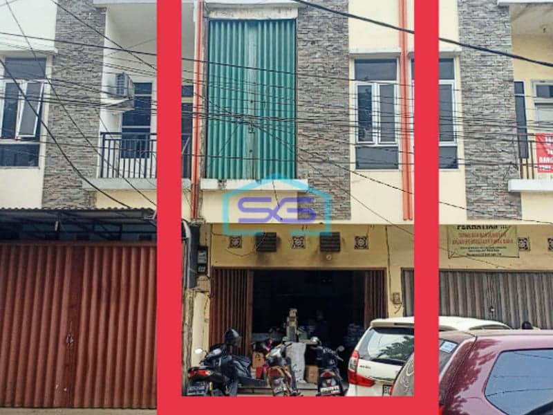 Dijual Ruko Beserta (Mesin Cetak Toko & Mesin Potong Kertas) di Kawasan Percetakan, Palembang LB 120m2