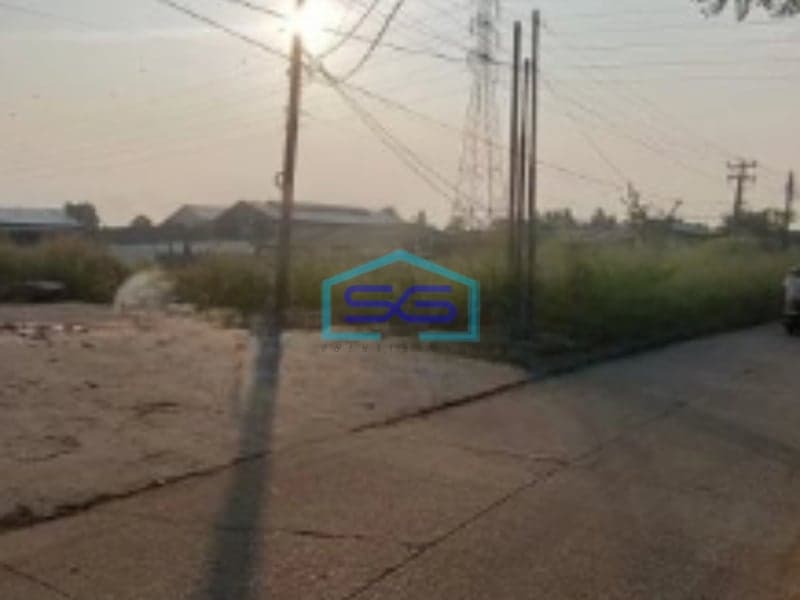 Dijual Tanah di Kalibaru LT 7467m² zona Industri Termurah pinggir Jalan Tanjung Pasir Tangerang