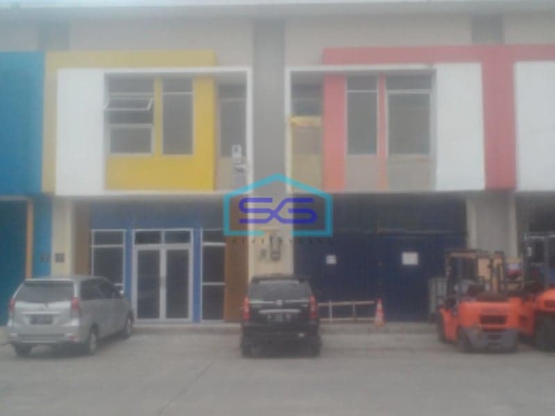 Dijual Gudang Bizpark Dua Lantai di Babakanciparay Bandung LB 139m2