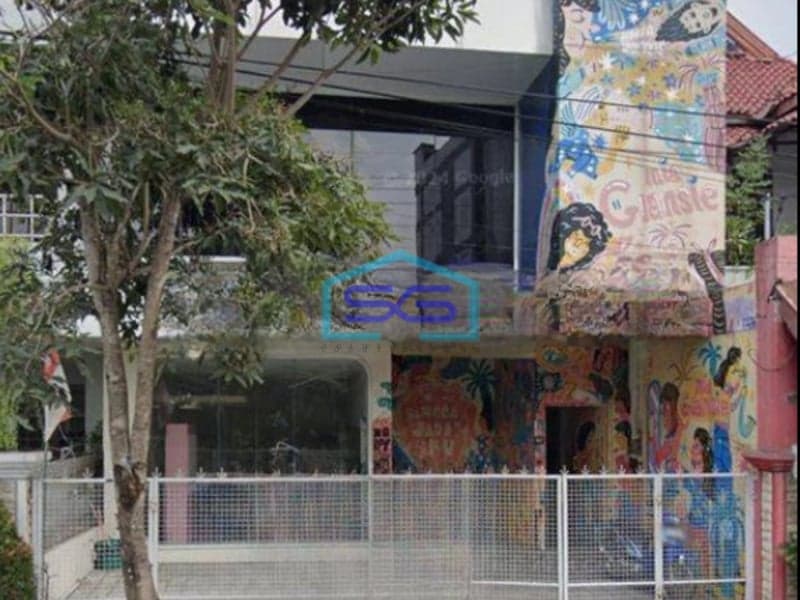 Disewakan Gedung Murah Area Mergangsan Yogyakarta Tepi Jalan LB 360m2